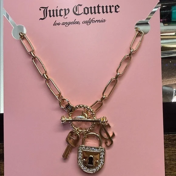 Juicy Couture Lock & toggle necklace - Picture 2 of 3